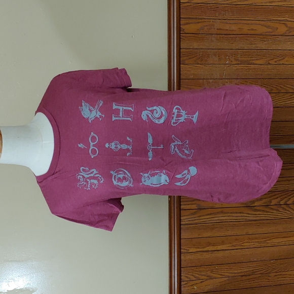 Warner Bros. Tops - Harry Potter Symbols T Shirt Top M